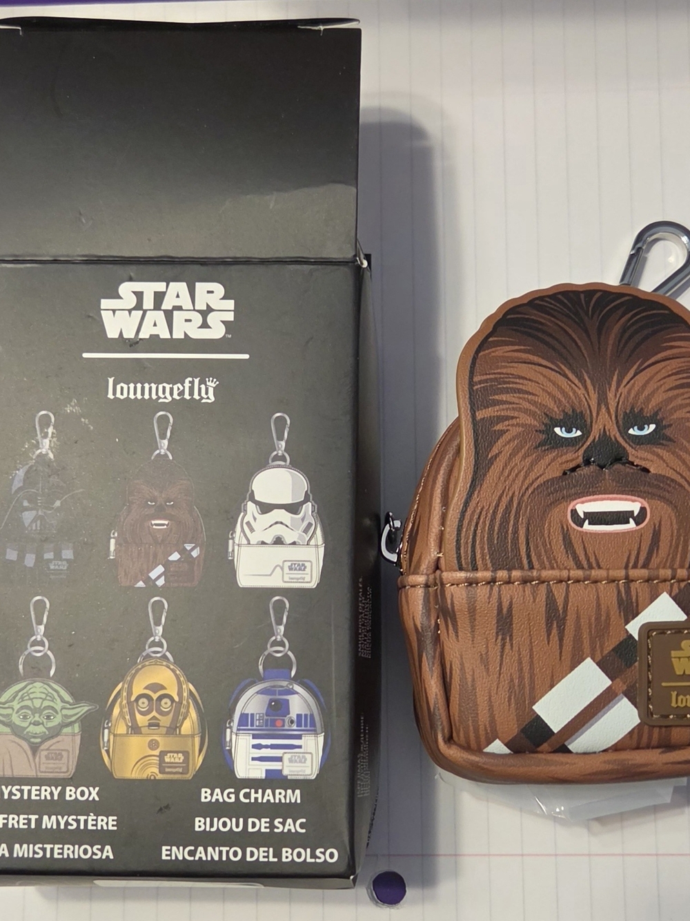 Loungefly Star Wars Cosplay Mystery Mini Backpack Keychain Charm - Chewbacca
